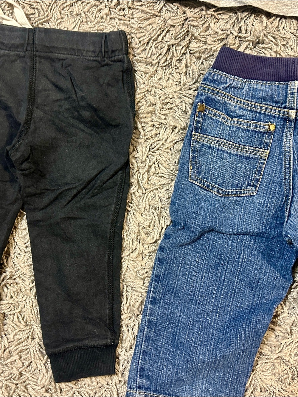 Wonderkids Denim Pull-On Jeans in Navy and Blue - Picture 14 of 16